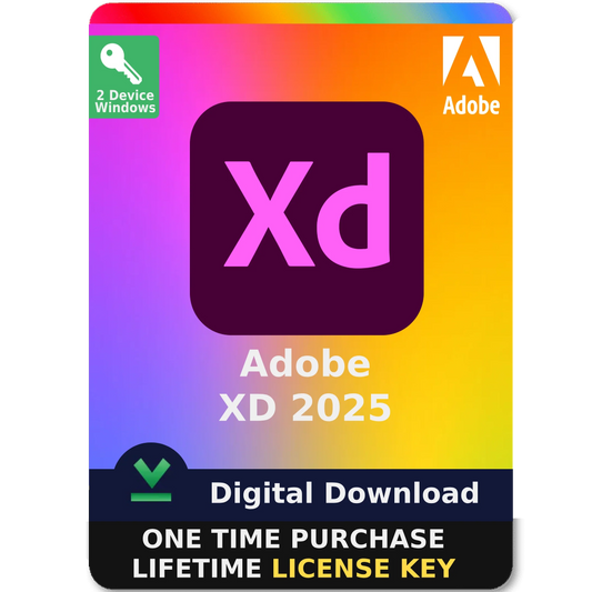 Adobe XD 2025 – Perpetual License Digital Download for Windows