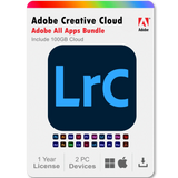 Lightroom Classic 2025 1 Year Subscription All Adobe Creative Cloud Apps Bundle