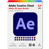 After Effects 1 Year Subscription All Adobe Creative Cloud Apps Bundle