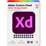 Adobe XD 2025 1 Year Subscription All Adobe Creative Cloud Apps Bundle